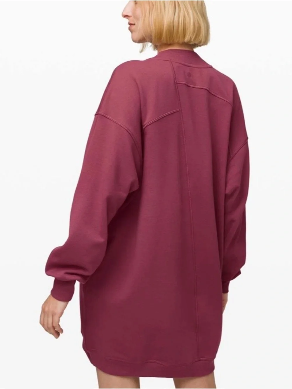 2019 Lululemon Broken Beats Sweater Dress Plumful Oversized Retired Size S